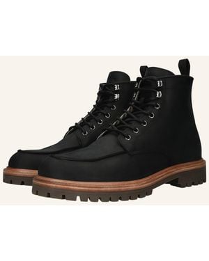 Blackstone Schnürboots - Schwarz