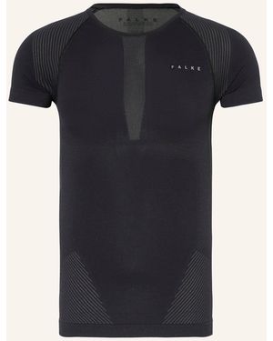 FALKE Funktionswäsche-Shirt WARM - Schwarz