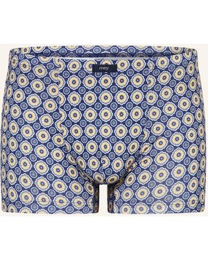 Mey Boxershorts Serie CONTRAST PATTERN - Blau