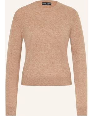 Repeat Cashmere Pullover mit Cashmere - Natur