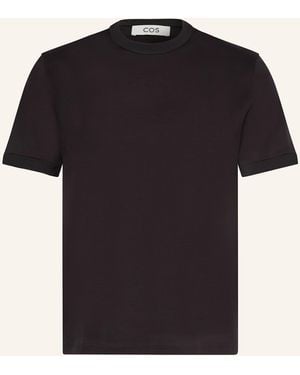 COS T-Shirt - Schwarz