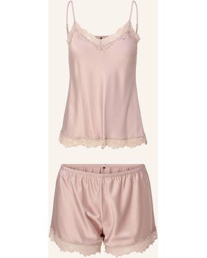 Lingadore DAILY satin top & short - Pink
