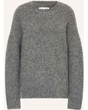 Samsøe & Samsøe Pullover SAJEANNE mit Alpaka - Grau