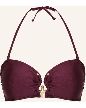 Mrs & HUGS Bandeau-Bikini-Top - Lila