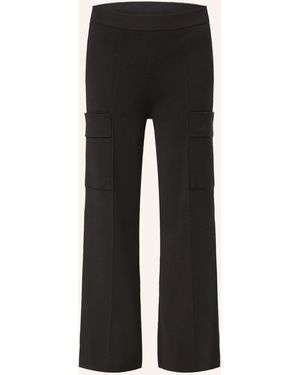SMINFINITY Strick-Cargohose - Schwarz