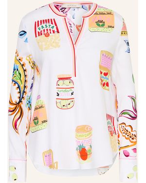 Herzen's Blusenshirt aus Seide - Pink