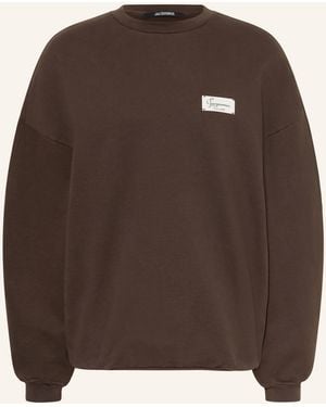 Jacquemus Sweatshirt LE SWEATSHIRT MONTAIGNE - Braun