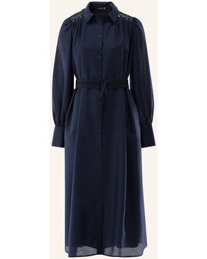 Van Laack Kleid Modern Fit - Blau