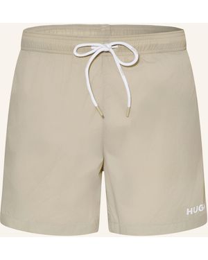 HUGO Badeshorts HAITI - Natur
