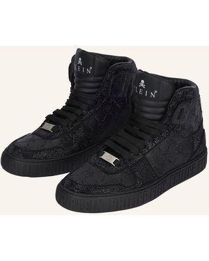 Philipp Plein High-Top-Sneaker MONOGRAM - Schwarz