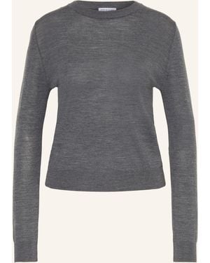 Mrs & HUGS Pullover aus Merinowolle - Blau