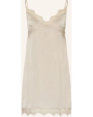 Simone Perele Negligé SATIN SECRETS aus Satin - Natur