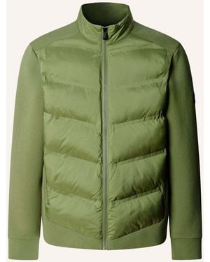 Hackett Sweatshirt HS ULTRA HYBRID FZ - Grün