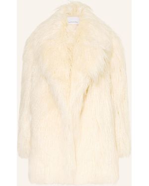 Frankie Shop Kunstfell-Jacke LIZA - Natur