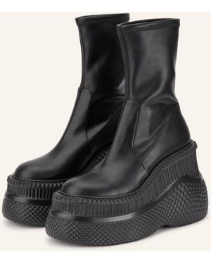 Casadei Plateau-Boots - Schwarz