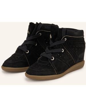 Isabel Marant Hightop-Sneaker BOBBY - Schwarz