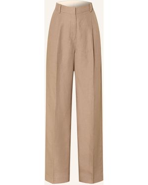 SELECTED Hose mit Leinen - Natur
