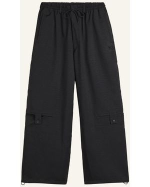 Y-3 SPORT UNIFORM HOSE, INDIVIDUELLE LÄNGE - Weiß