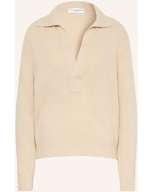 Victoria Beckham Pullover mit Cashmere - Natur