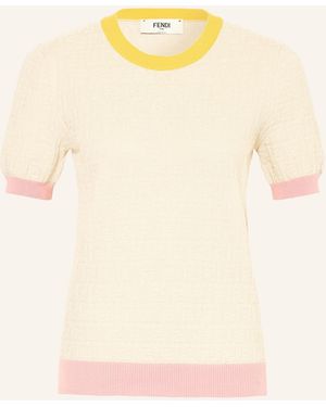 Fendi Strickshirt - Natur