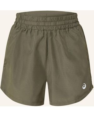Asics Laufshorts NAGINO RUN ADJUSTABLE 4IN SHORT - Grün