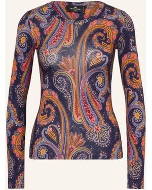 Etro Longsleeve - Blau