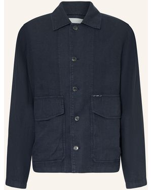 Closed Leinen-Overjacket - Blau