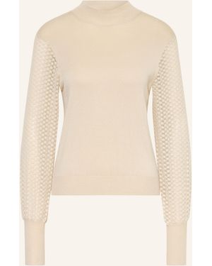 Rino & Pelle Pullover KALINKA im Materialmix - Natur