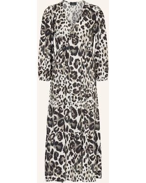 Monari Kleid mit 3/4-Arm - Weiß