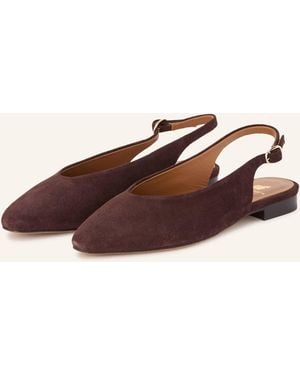 Bobbies Slingballerinas ANOUK - Braun