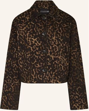 STUDIO AR Jeansjacke DARIA - Schwarz