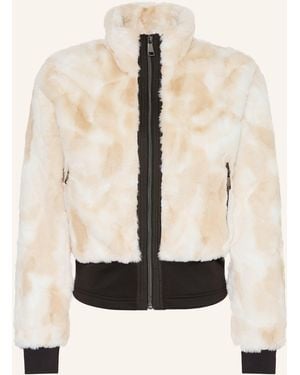Luhta Midlayer-Jacke AILAKKAVAARA aus Kunstfell - Natur