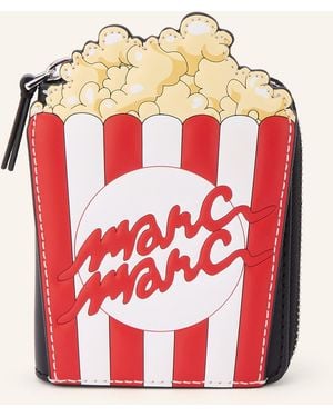 Marc Jacobs Geldbörse THE POPCORN SLIM COMPACT WALLET - Rot