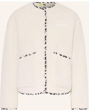 Vive Maria Teddyfell-Jacke - Natur