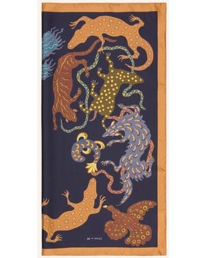 Etro Seidentuch - Blau