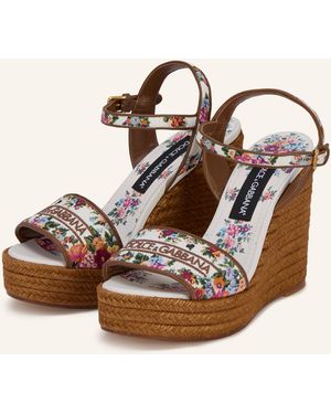 Dolce & Gabbana Wedges - Natur