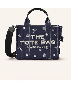 Marc Jacobs Handtasche THE BANDANA CANVAS SMALL - Blau