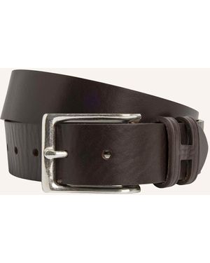 Hackett Gürtel TACK STITCH H KEEPER - Schwarz