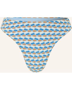 Seafolly Basic-Bikini-Hose MALA - Blau
