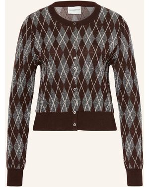 Claudie Pierlot Strickjacke mit Glitzergarn - Mehrfarbig