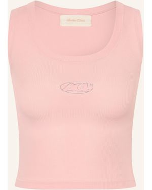 Another Cotton Lab Cropped-Top - Pink