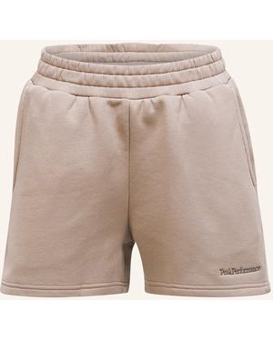 Peak Performance Sweatshorts - Natur
