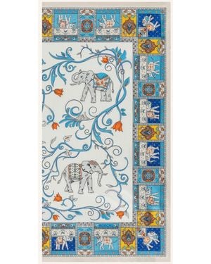 Roeckl Sports Seidentuch LUCKY ELEPHANT - Blau