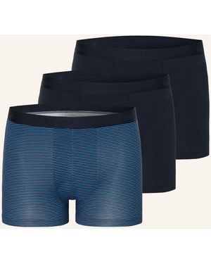 CALIDA 3er-Pack Boxershorts NATURAL BENEFIT - Blau