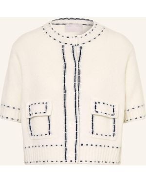 Hemisphere Strickjacke mit Cashmere - Natur