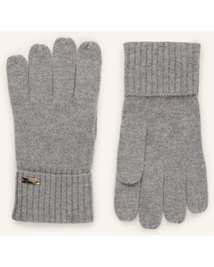 Herno Handschuhe aus Cashmere - Grau