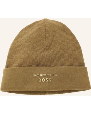 BOSS Strickmütze PASHA - Natur