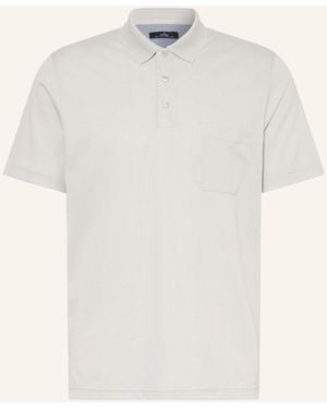 RAGMAN Piqué-Poloshirt - Weiß