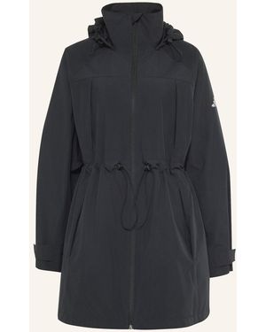 adidas CITY RAIN PARKA - Blau