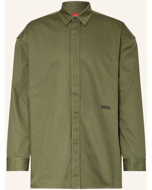 032c Oversized-Hemd Comfort Fit - Grün